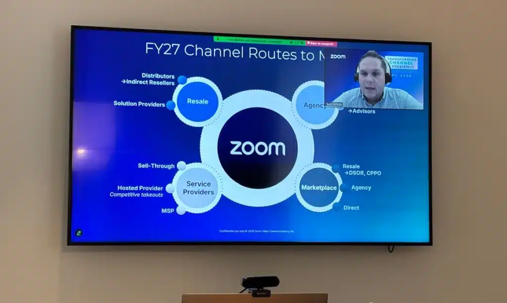 Zoom acelera su transformación hacia una plataforma empresarial integral impulsada por IA y centrada en el canal Zoom Tony Mcnish Head Of Channel Emea Norh Emea Growth 1024x613 1