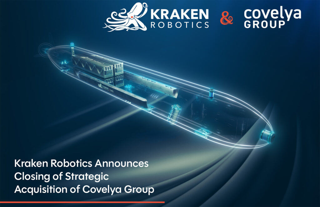 Kraken Robotics adquiere Covelya Group por $615M robótica argentina - Kraken Robotics adquiere Covelya Group por $615M